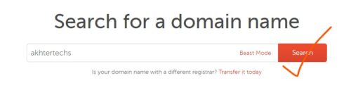 How to buy a Domain